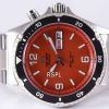 Orient Mako Automatic Diver's Orange Dial FEM65001MV Men's Watch